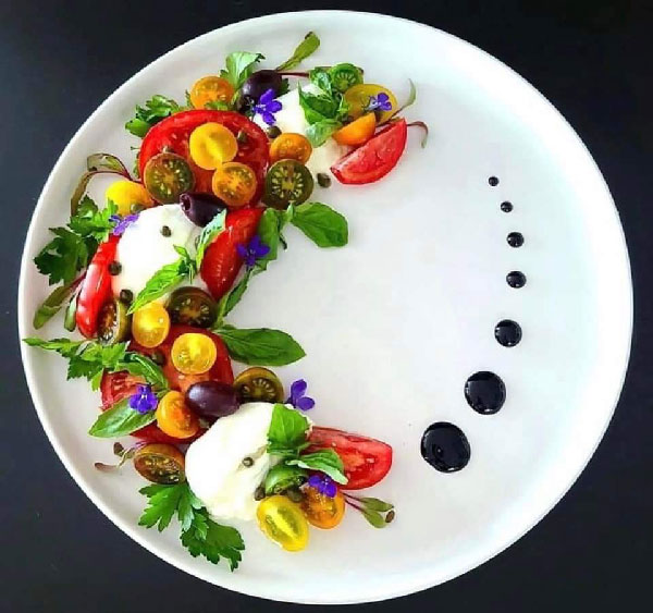 First course of meal