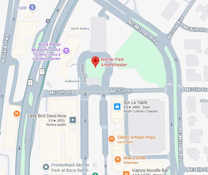 Map of Mizner Park
