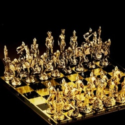 Israelites vs. Philistines Chess Set